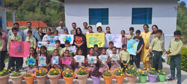 वरिष्ठ माध्यमिक विद्यालय जेजवीं में मनाया विश्व जल दिवस, जल संरक्षण की दिलाई शपथ