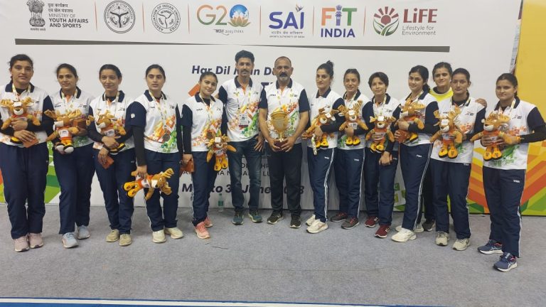 खेलो इंडिया गेम्स में हिमाचल की महिला कबड्डी टीम ने जीता रजत पदक 