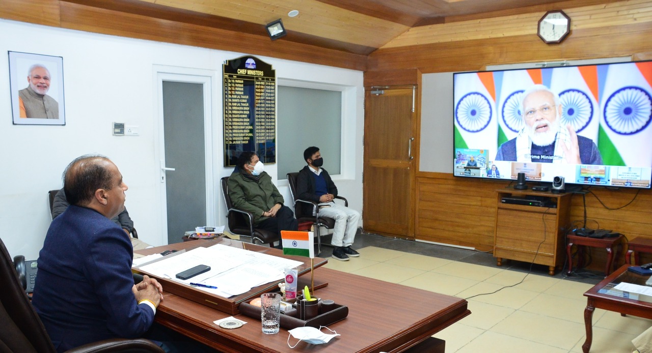 Virtual Meet with PM Modi 