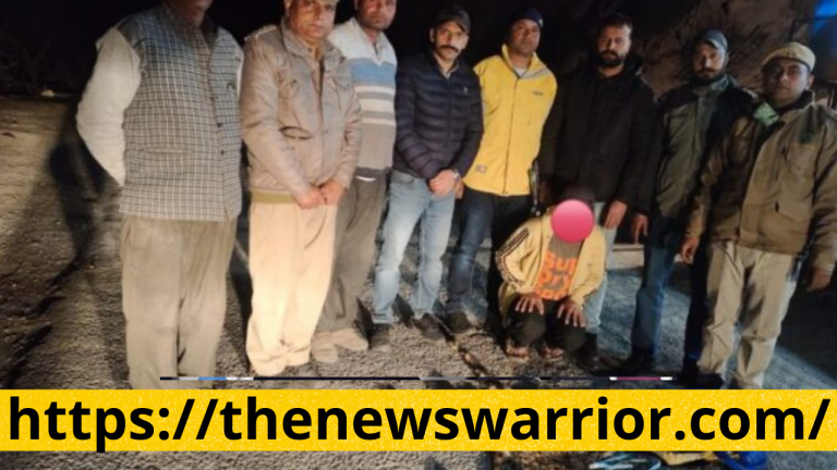 सिरमौर में तेंदुए की खाल के साथ आरोपी गिरफ्तार
