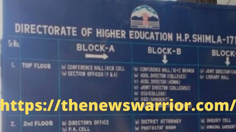 हिमाचल शिक्षा विभाग में 14 फरवरी से छुटियों पर लगी रोक, जानिए वजह…