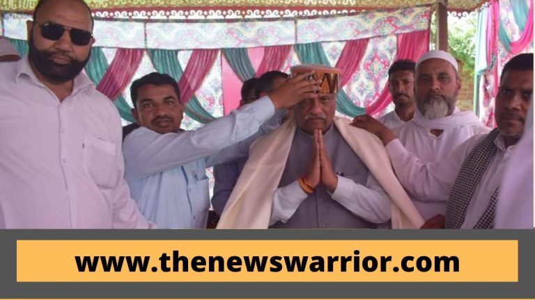 पांवटा साहिब: भगवानपुर में एक दर्जन से अधिक मुस्लिम समाज के लोगों ने थामा भाजपा का दामन