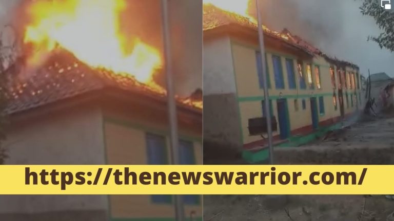 तल्याणा में आग की भेंट चढ़े छह परिवारों के स्लेटपोश मकान, लाखों का नुकसान
