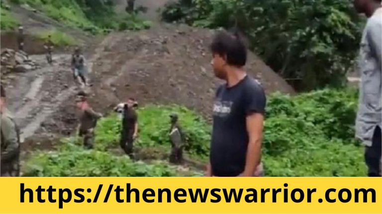 मणिपुर: भूस्खलन की चपेट में आया आर्मी कैंप,अब तक 6 शव बरामद, 50 से ज्यादा जवानों के दबे होने की आशंका