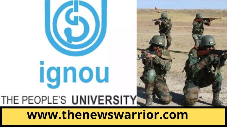 IGNU ने अग्निवीरों को दिया UG डिग्री प्रोग्राम में एडमिशन का ऑफर