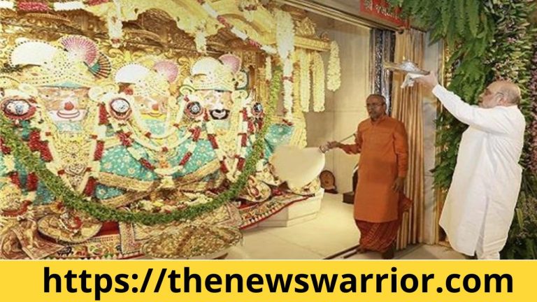 भगवान जगन्नाथ की 145वीं रथ यात्रा शुरू, गृह मंत्री अमित शाह हुए मंगला आरती में शामिल