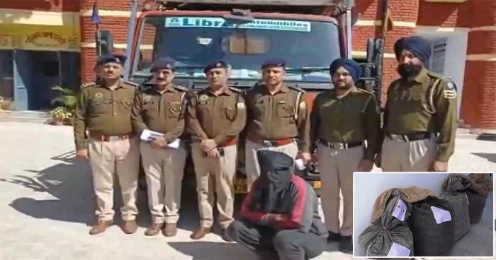 ऊना पुलिस ने नाके के दौरान पकड़ी 108 किलो भुक्की, आरोपी गिरफ्तार