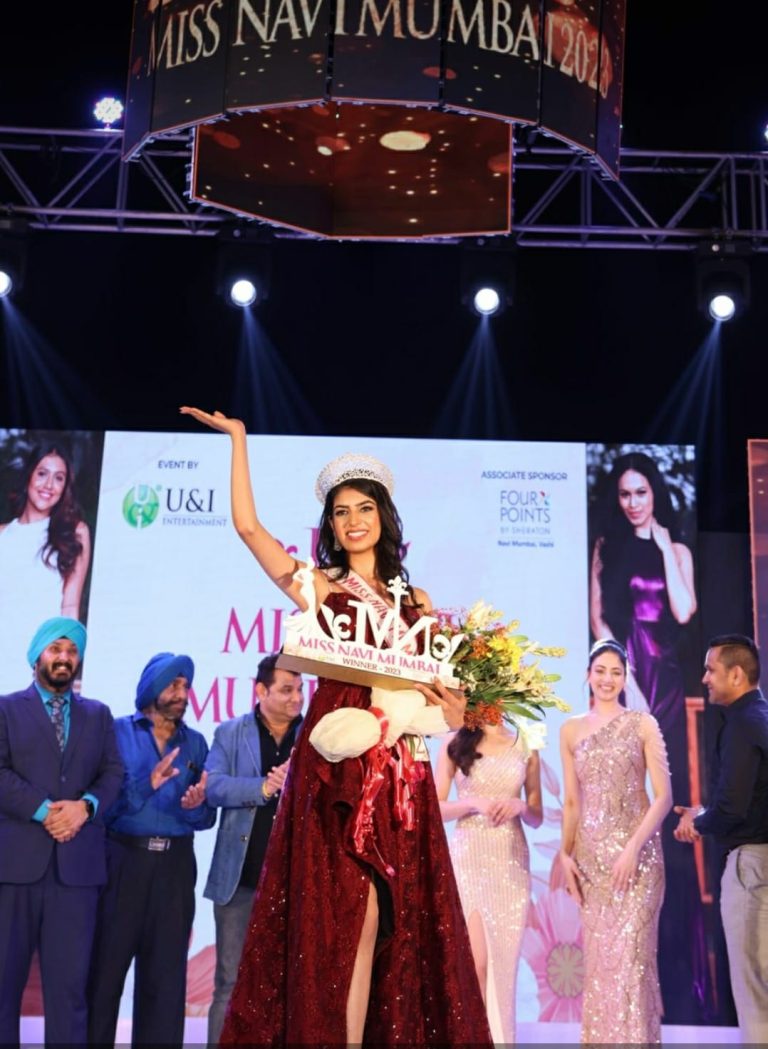 हिमाचल की रवितनया शर्मा ने मिस नवी मुंबई 2023 का खिताब किया अपने नाम
