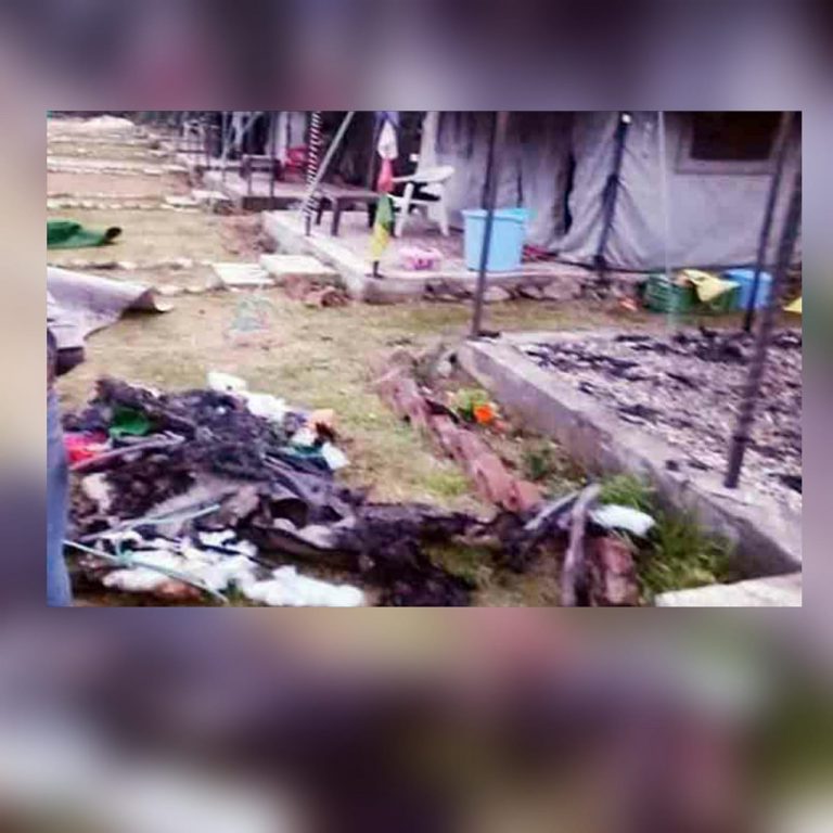 कुल्लू : बाशिंग में कैंपिंग साइट टेंट में लगी आग , लाखों का नुकसान