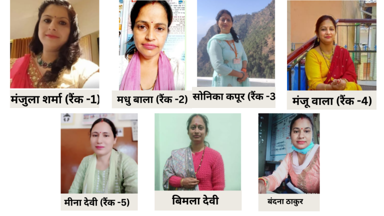 latest news ! बिलासपुर की सात महिला स्वास्थ्य कार्यकर्ताओं ने देशभर में चमकाया जिला का नाम 